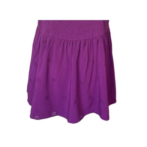 Women's Purple Sleeveless Top Torrid Eyelet Plum Caspia Cami 4X 26 - Picture 8 of 15